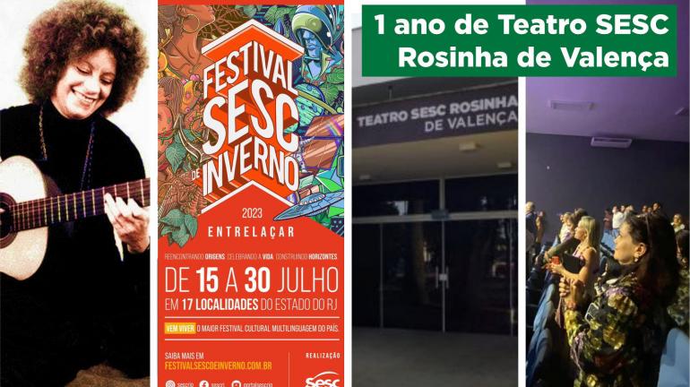 UM ANO DO TEATRO SESC ROSINHA DE VALENÇA