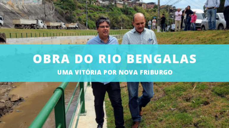 RIO BENGALAS: ESSA OBRA EU COMEMORO