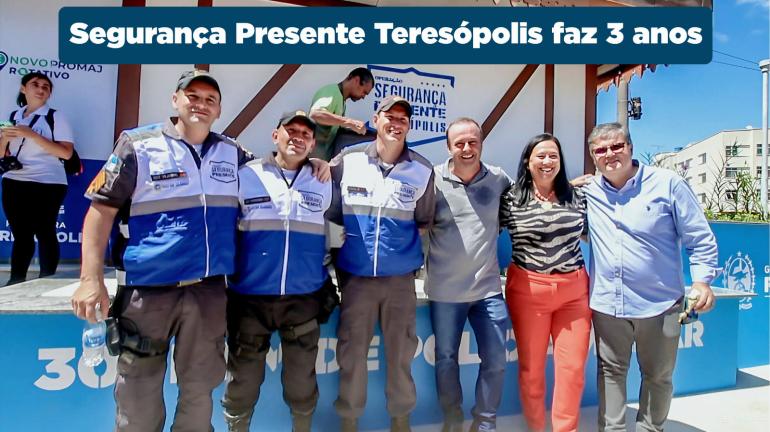 Segurança Presente completa três anos de reconhecidos resultados em Teresópolis