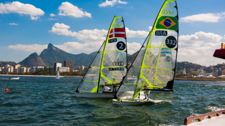 Evento-teste da Vela muda cenário da Baía de Guanabara com a proximidade das Olimpíadas 2016