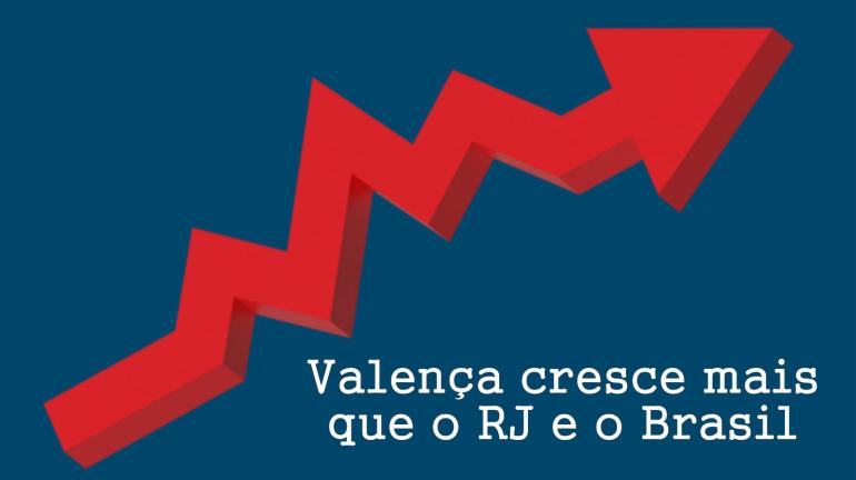 CENSO IBGE 2021: VALENÇA CRESCEU SUA ECONOMIA EM 120%, ENQUANTO O BRASIL CRESCEU 19% E O RJ, 8,5 % EM 11 ANOS