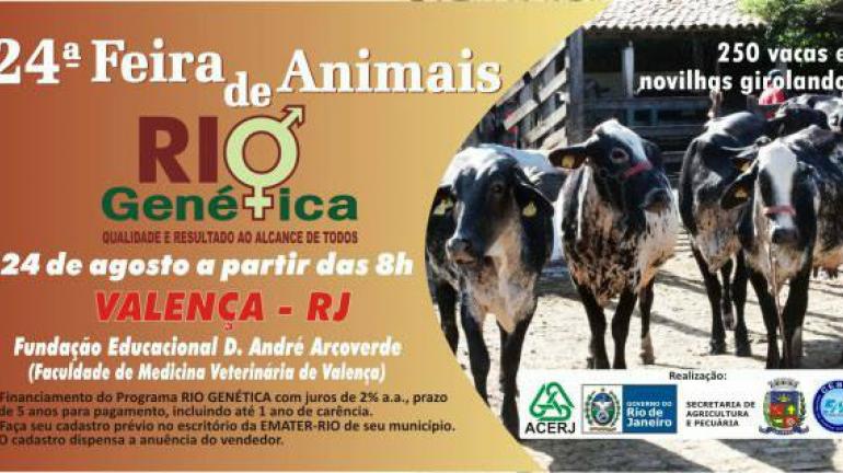 Valença vai sediar a 24a. Feira de Animais Rio Genética