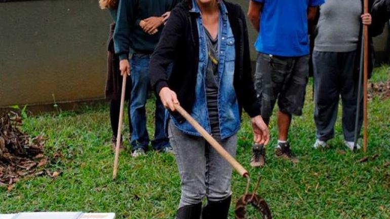 APA Macaé de Cima promove treinamento de manejo de serpentes e aranhas