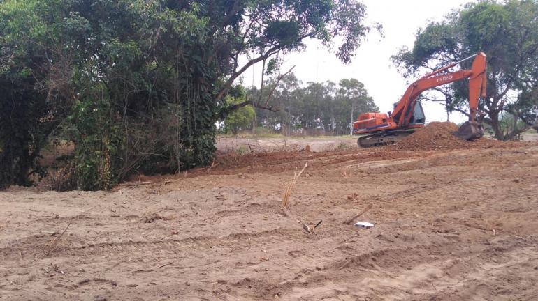 Denúncia leva polícia a encontrar área de 360 mil metros quadrados desmatada na Zona Oeste