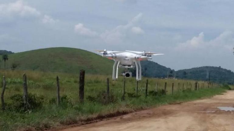 Inea usa drone para levantamento topográfico do Plano de Manejo da APA do Alto Iguaçu