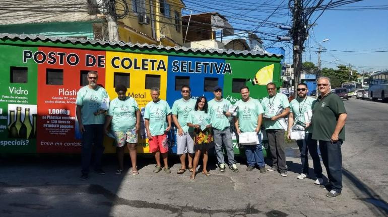 Programa de Coleta Seletiva da Secretaria de Estado do Ambiente beneficia comunidade da Zona Norte do Rio