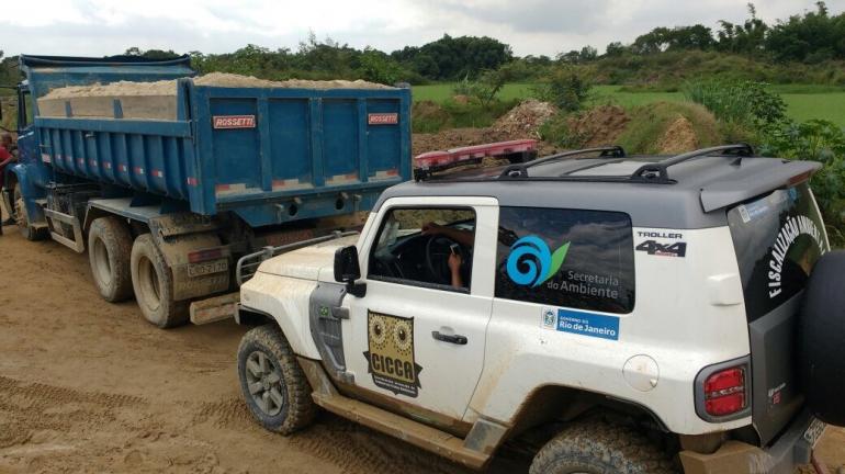 Instituto Estadual do Ambiente e Polícia Ambiental deflagram Operação Avalanche em Seropédica