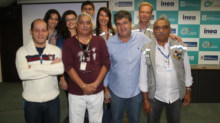 Secretaria e Inea homenageiam operadores dos Ecobarcos e parceiros que atuaram durante evento-teste de Vela