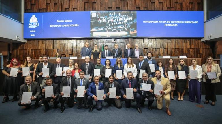 Dia do Contador é celebrado na Alerj