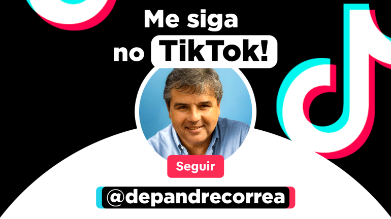VEJA COMO SEGUIR ANDRÉ CORRÊA NO TIKTOK