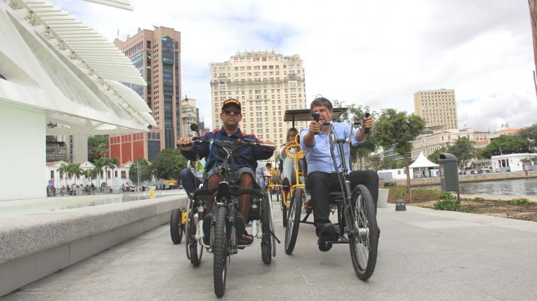 Dia Mundial Sem Carro é lembrado com passeio ciclístico no Rio