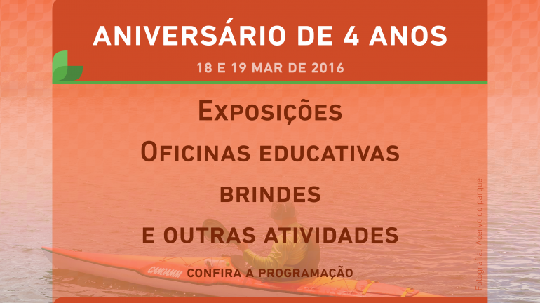 Parque Estadual da Lagoa do Açu comemora aniversário com exposições e atividades para a comunidade