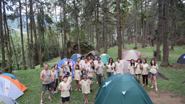 ​Acampamento mirim ensina técnicas de camping e excursionismo no Parque Estadual Pedra Selada, região Sul Fluminense