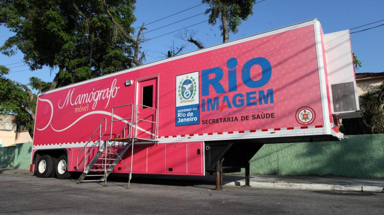 Mamógrafo Móvel do Governo do Rio começa a realizar exames em Niterói