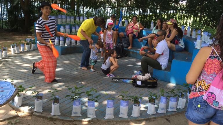 ​​População participa de atividades de conscientização ambiental neste domingo na Lagoa, na Zona Sul do Rio