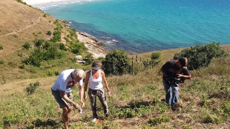 Parque da Costa do Sol ganha mudas em Cabo Frio, RJ, no 5º aniversário