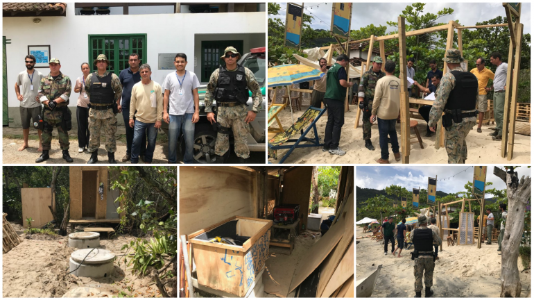 Inea coíbe construções irregulares em Paraty-Mirim