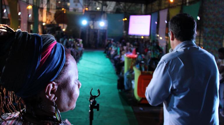 Desfile de moda sustentável e show do Funk Verde agitam Comunidade da Rocinha