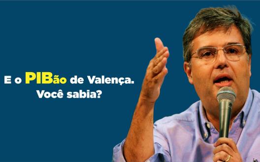 PIB de Valença cresce mais que o do Brasil e do estado do Rio, entre os anos de 2007 e 2021