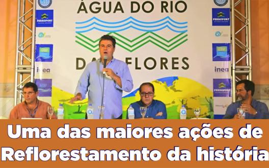 MAIS DE 600 MIL ÁRVORES PLANTADAS PARA GARANTIR ÁGUA NO FUTURO