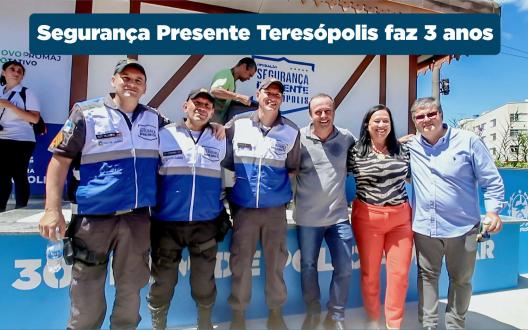 Segurança Presente completa três anos de reconhecidos resultados em Teresópolis