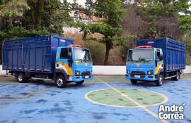 Secretário do Ambiente entrega à Polícia Militar caminhões para reforçar prevenção de acidentes com animais nas rodovias