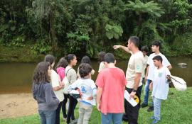 Projeto Guarda-Parques Mirins capacita crianças no Parque Estadual da Pedra Branca