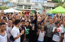 Ambiente Solidário leva reciclagem e educação ambiental para moradores de Irajá