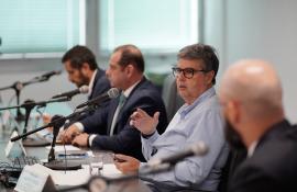 DEPUTADO ANDRÉ CORRÊA PRESIDE AUDIÊNCIA DA COMISSÃO DE ORÇAMENTO DA ALERJ QUE ANALISA RELATÓRIO DE METAS FISCAIS DO GOVERNO DO ESTADO