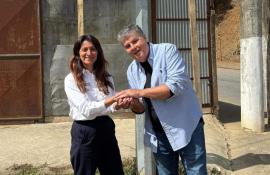 Katia Miki e André Corrêa anunciam nova rede de tubulação pela Cedae em Barra do Piraí