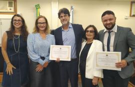 Prefeito Saulo Corrêa, vice-prefeito Dr  Ailton Batista e 12 vereadores eleitos são diplomados pela Justiça Eleitoral