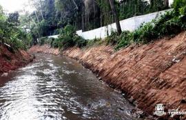 LIMPEZA DO RIO PAQUEQUER NA ETAPA FINAL