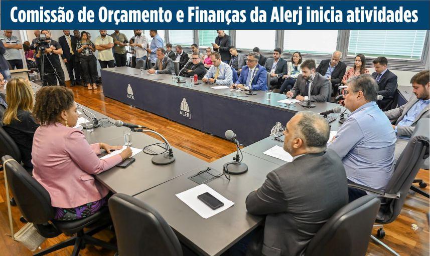 COMISSÃO DE ORÇAMENTO E FINANÇAS DA ALERJ INICIA 2023 RECEBENDO SECRETÁRIOS DE FAZENDA E PLANEJAMENTO