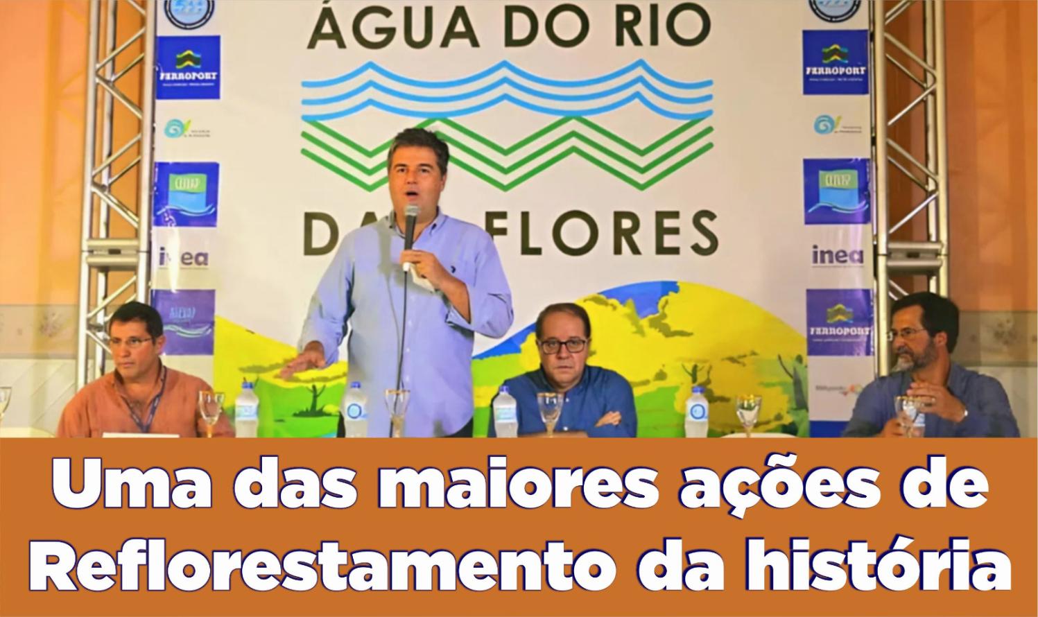 MAIS DE 600 MIL ÁRVORES PLANTADAS PARA GARANTIR ÁGUA NO FUTURO