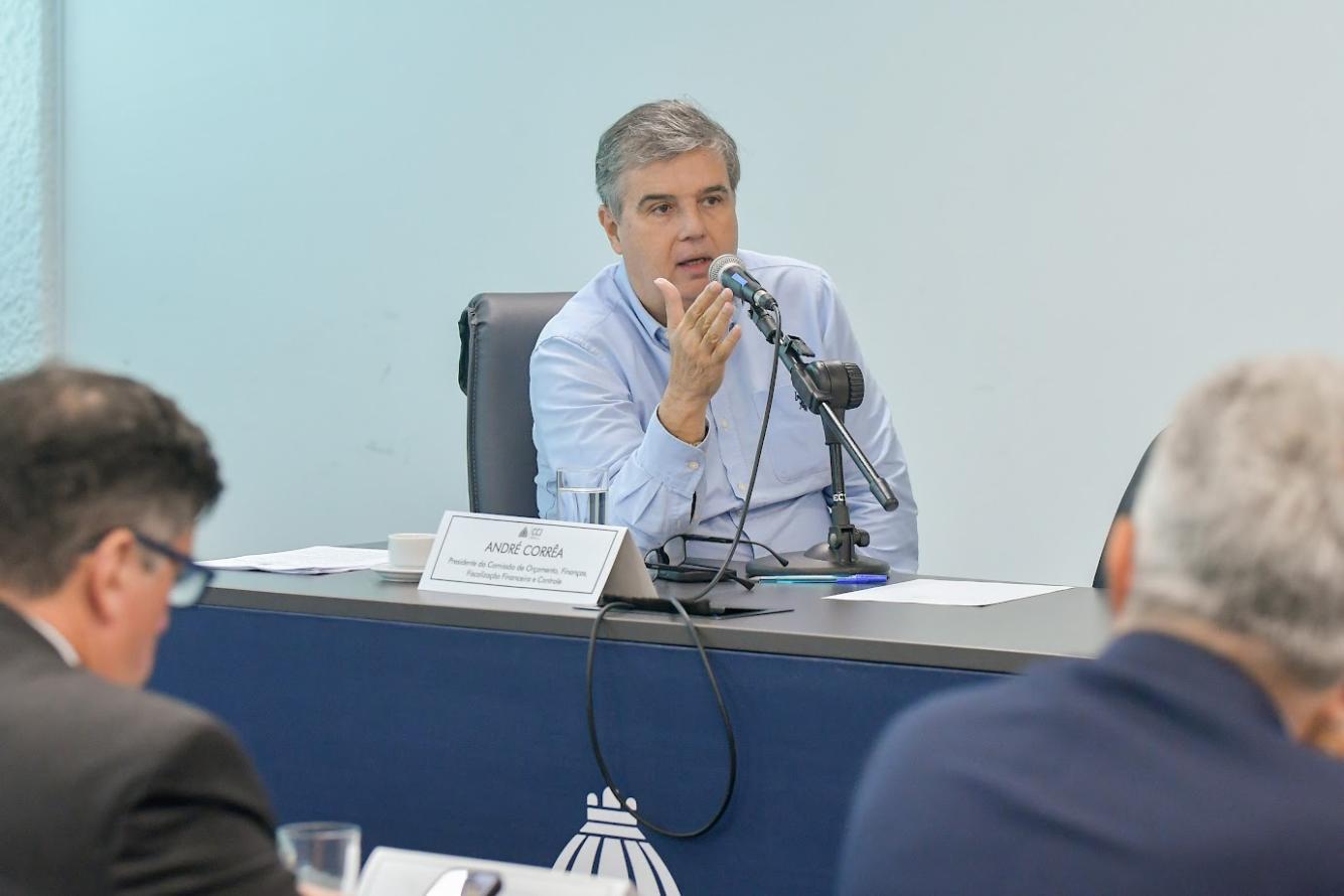 André Corrêa participa de audiência pública sobre projeto do Governo que busca normatizar incentivos fiscais
